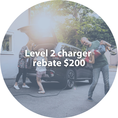 L2 Charger Rebate bubble